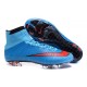 Cristiano Ronaldo Scarpe Nuove 2016 Nike Mercurial Superfly FG Blu Rosso