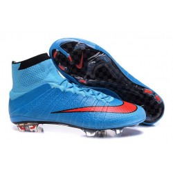 Cristiano Ronaldo Scarpe Nuove 2016 Nike Mercurial Superfly FG Blu Rosso