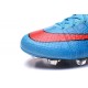 Cristiano Ronaldo Scarpe Nuove 2016 Nike Mercurial Superfly FG Blu Rosso