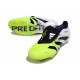adidas Predator 25 Elite Tongue FG Bianco Nero Limone Lucido