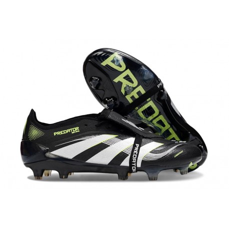 adidas Predator 25 Elite Tongue FG Nero Bianco