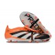 adidas Predator 25 Elite Tongue FG Nero Bianco Arancio