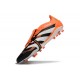 adidas Predator 25 Elite Tongue FG Nero Bianco Arancio