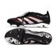 adidas Predator 25 Elite Tongue FG Nero Bianco Rosso