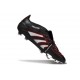 adidas Predator 25 Elite Tongue FG Nero Bianco Rosso