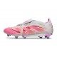 adidas Predator Elite FT 2025 FG Blanco Rosa