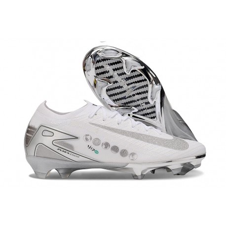 Scarpe Nike Mercurial Vapor 16 Elite FG Bianco Argento