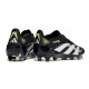 Scarpe adidas Predator Elite 25 FG Nero Bianco Limone Lucido
