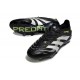 Scarpe adidas Predator Elite 25 FG Nero Bianco Limone Lucido
