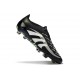 Scarpe adidas Predator Elite 25 FG Nero Bianco Limone Lucido