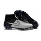 Nuovo Scarpa Calcetto Nike Magista Obra FG Uomo Pelle Bianco Nero