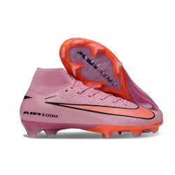 Scarpa Nike Mercurial Superfly 10 Elite FG Rosa Arancione