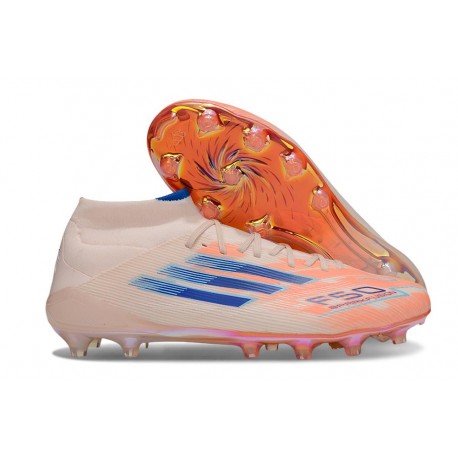 adidas Scarpa F50 Elite Mid FG Arancione Blu