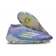 adidas Scarpa F50 Elite Mid FG Viola Tone Limone Lucido Viola Rush