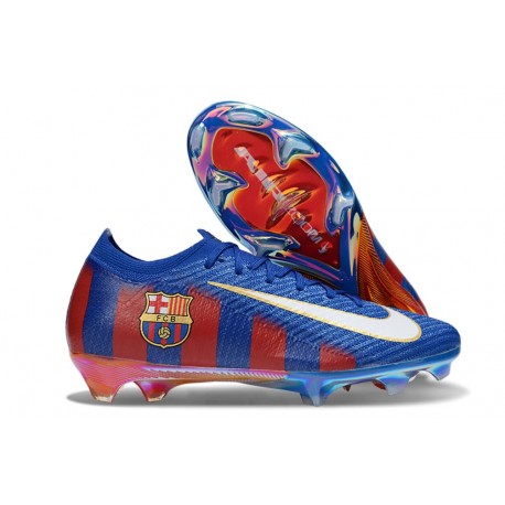 Scarpe Nike Mercurial Vapor 16 Elite FG Barcelona Blu Bianco Rosso