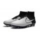 Nuovo Scarpa Calcetto Nike Magista Obra FG Uomo Pelle Bianco Nero