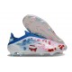 Scarpe da calcio adidas F50 Elite Laceless FG Bianco Blu Rosa