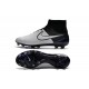 Nuovo Scarpa Calcetto Nike Magista Obra FG Uomo Pelle Bianco Nero