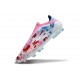 Scarpe da calcio adidas F50 Elite Laceless FG Bianco Blu Rosa
