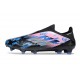 Scarpe da calcio adidas F50 Elite Laceless FG Nero Rosa Blu