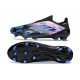 Scarpe da calcio adidas F50 Elite Laceless FG Nero Rosa Blu