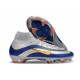 Scarpa Nike Mercurial Superfly 10 Elite FG Argento Blu Giallo