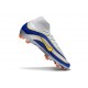 Scarpa Nike Mercurial Superfly 10 Elite FG Argento Blu Giallo