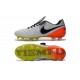 Nike Tiempo Legend 6 FG ACC Scarpini da Calcetto Uomo Bianco Nero Arancio