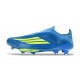 adidas F50+ Laceless FG X MESSI Team Blu Royal Giallo Solare Semi Blu Burst
