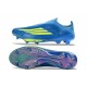 adidas F50+ Laceless FG X MESSI Team Blu Royal Giallo Solare Semi Blu Burst