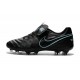 Nike Tiempo Legend 6 FG ACC Scarpini da Calcetto Uomo Nero Blu