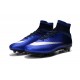 Cristiano Ronaldo Scarpe Nuove 2016 Nike Mercurial Superfly FG Blu Royal Metallic