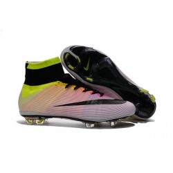 Scarpini da Calcio Nike Mercurial Superfly FG ACC Bianco Arancione Nero