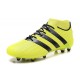 adidas Scarpe da Calcio ACE 16.1 Primeknit FG/AG Con Tacchetti Giallo Nero