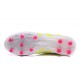 adidas Scarpe da Calcio ACE 16.1 Primeknit FG/AG Con Tacchetti Bianco Rosa