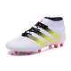 adidas Scarpe da Calcio ACE 16.1 Primeknit FG/AG Con Tacchetti Bianco Rosa