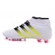 adidas Scarpe da Calcio ACE 16.1 Primeknit FG/AG Con Tacchetti Bianco Rosa