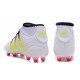 adidas Scarpe da Calcio ACE 16.1 Primeknit FG/AG Con Tacchetti Bianco Rosa