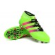 adidas Scarpe da Calcio ACE 16.1 Primeknit FG/AG Con Tacchetti Verde Rosa