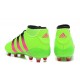 adidas Scarpe da Calcio ACE 16.1 Primeknit FG/AG Con Tacchetti Verde Rosa