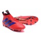 Scarpa da Calcetto Nuove 2016 adidas ACE16+ Purecontrol FG/AG Rosso Blu