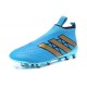 Scarpa da Calcetto Nuove 2016 adidas ACE16+ Purecontrol FG/AG Blu Oro