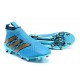 Scarpa da Calcetto Nuove 2016 adidas ACE16+ Purecontrol FG/AG Blu Oro