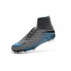 Nuovo Scarpa Nike Hypervenom Phantom 2 Tech FG Grigio Blu Nero
