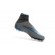 Nuovo Scarpa Nike Hypervenom Phantom 2 Tech FG Grigio Blu Nero