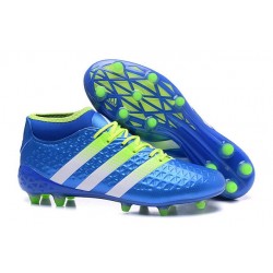 adidas Scarpe da Calcio ACE 16.1 Primeknit FG/AG Con Tacchetti Champions League Blu