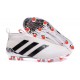 Scarpa da Calcetto Nuove 2016 adidas ACE16+ Purecontrol FG/AG Bianco Nero
