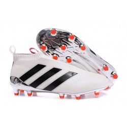 Scarpa da Calcetto Nuove 2016 adidas ACE16+ Purecontrol FG/AG Bianco Nero