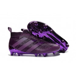 Scarpa da Calcetto Nuove 2016 adidas ACE16+ Purecontrol FG/AG Viola Profondo