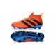 Scarpa da Calcetto Nuove 2016 adidas ACE16+ Purecontrol FG/AG Arancio Blu